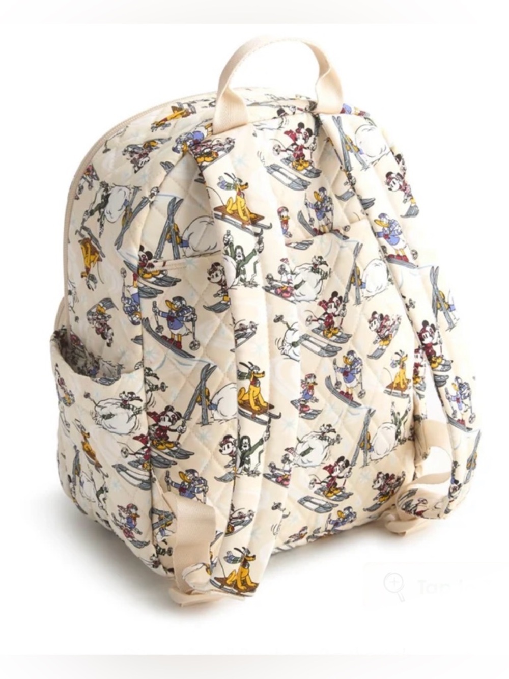 Vera Bradley Disney Small Banbury Backpack in Downhill Skiing Mickey And Friends - Picture 2 of 7